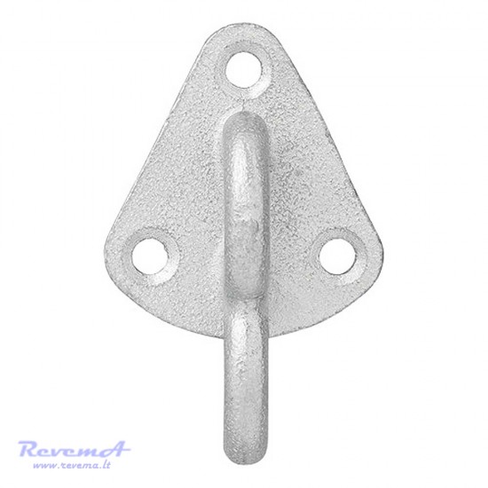 Kabliukas su kilpa 71 x 45 mm metalinis