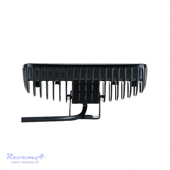 12/24V LED Darbo žibintas 18W 6 LED platus EMC