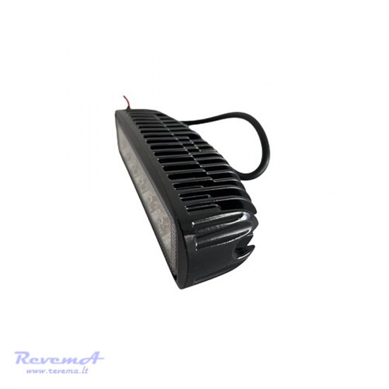 12/24V LED Darbo žibintas 18W 6 LED platus EMC