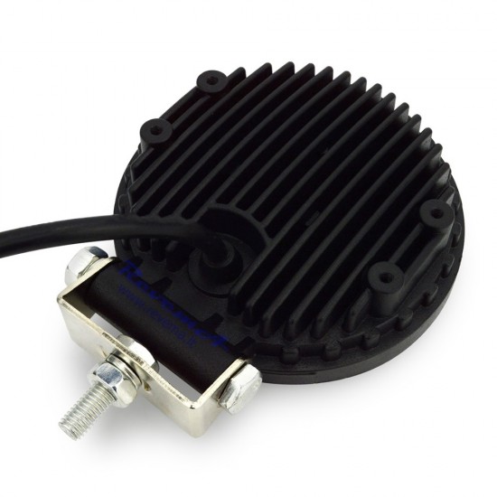 12/24V Darbinis LED žibintas 27W siauras (apvalus) EMC