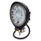 12/24V Darbinis LED žibintas 27W siauras (apvalus) EMC