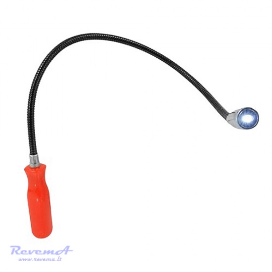 Magnetinis griebtuvas su LED 57 cm