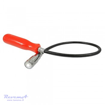 Magnetinis griebtuvas su LED 57 cm