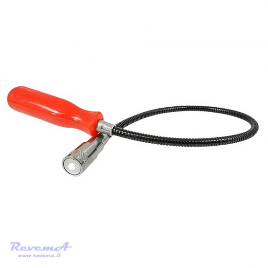 Magnetinis griebtuvas su LED 57 cm
