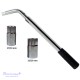 Teleskopinis raktas ratams 350-510mm 1/2 17/19mm 21/23mm L-formos