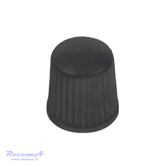 Ventilio dangtelis plastikinis juodas 11 mm
