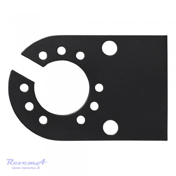 Priekabos lizdo laikiklis metalinis 120 x 80 mm 