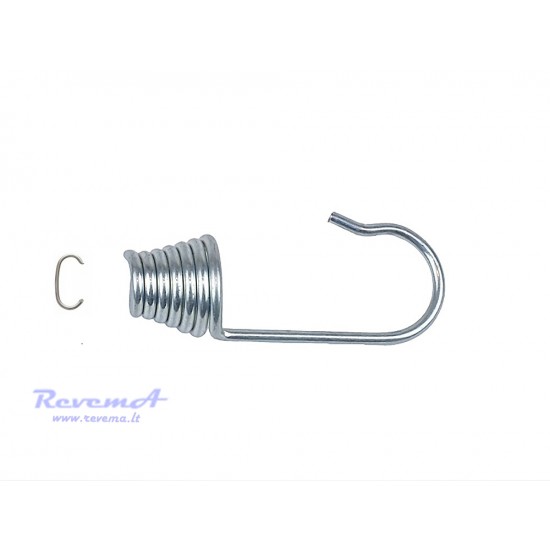 Guminio elastingo lyno (ekspanderio) antgalis 8 mm + spaustukas