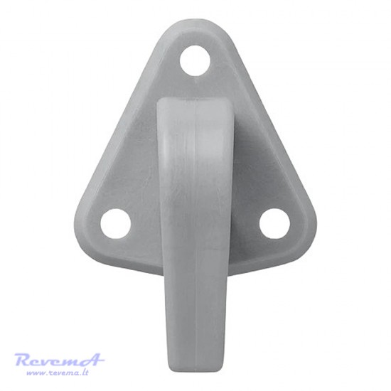 Kabliukas su kilpa 65 x 45 mm plastikinis