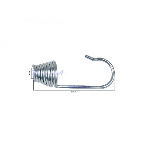 Guminio elastingo lyno (ekspanderio) antgalis 6mm