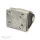 Atrama guminė (slopintuvas) ROLL-STOP su metaliniu kronšteinu 122 x 138 x 76 mm FI90