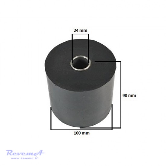 Atrama guminė (slopintuvas) ROLL-STOP Ø100 x 90 mm