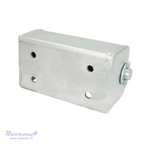 Atrama guminė (slopintuvas) ROLL-STOP su metaliniu kronšteinu 200 x 120 mm