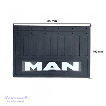 Purvasaugis 600 x 400 mm MAN galinis