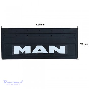 Purvasaugis 620 x 250 mm MAN priekis