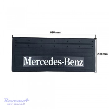 Purvasaugis 620 x 250 mm MERCEDES priekis