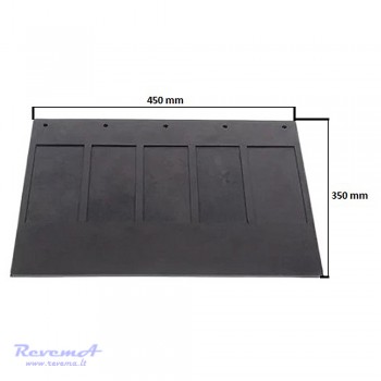Purvasaugis guminis be logo 450 x 350 mm