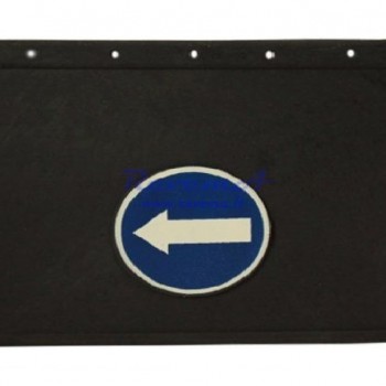Puspriekabės purvasaugis 400 x 320 mm kairės pusės
