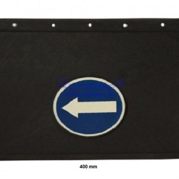 Puspriekabės purvasaugis 400 x 320 mm kairės pusės