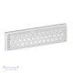 Atšvaitas stačiakampis klijuojamas su lipnia juostele baltas 72 x 21 mm