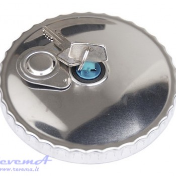 Universalus kuro bako kamštis su užraktu 80 mm, metalinis