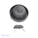 Universalus kuro bako kamštis su užraktu 60 mm, plastikinis