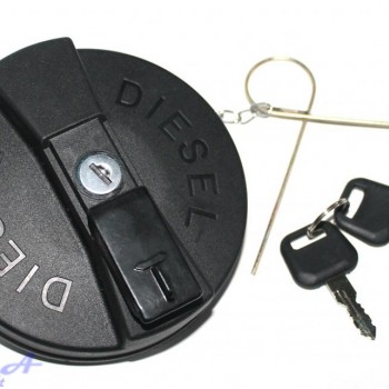 Universalus kuro bako kamštis su užraktu 80 mm, plastikinis