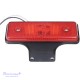 Gabaritinis Led žibintas 12/24V 2 LED su laikikliu ir laidu 150 mm raudonas 110 x 41 mm