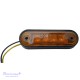 Gabaritinis Led žibintas 12/24V 4 LED prisukamas su varžtais geltonas 100 x 34 x 17 mm