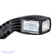Galinis LED žibintas 6 funkcijų L1823 12/24V 69 + 6 LED su trikampiu atšvaitu ir ragu prisukamas su varžtais 420 x 150 x 68 mm dešinė