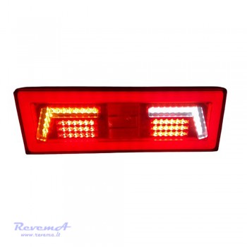 Galinis LED žibintas 5 funkcijų L1828 12/24V 102 LED prisukamas su varžtais 375 x 130 x 34 mm kairė