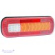 Galinis LED žibintas 5 funkcijų L1830 12/24V 64 LED su dinaminiu posūkiu prisukamas su varžtais 283 x 100 x 30 mm