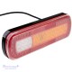 Galinis LED žibintas 5 funkcijų L1830 12/24V 64 LED su dinaminiu posūkiu prisukamas su varžtais 283 x 100 x 30 mm