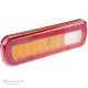 Galinis LED žibintas 5 funkcijų L1830 12/24V 64 LED su dinaminiu posūkiu prisukamas su varžtais 283 x 100 x 30 mm