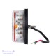 Galinis LED žibintas 4 funkcijų L1847 12/24V 15 LED prisukamas su varžtais 165 x 80 x 35 mm dešinė