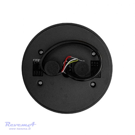 Galinis LED žibintas 3 funkcijų L1909 12/24V apvalus su dinaminiu posūkiu prisukamas su varžtais 139 x 139 x 29 mm