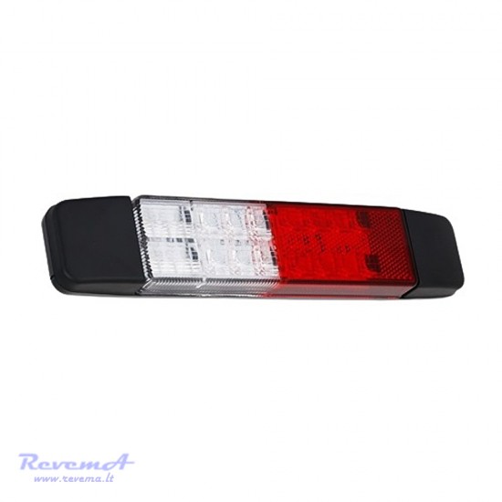 Galinis LED žibintas 4 funkcijų L2320 12/24V 20 LED prisukamas su varžtais 256 x 50 x 24 mm