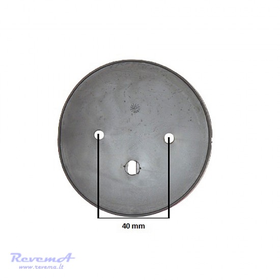 Priekinis gabaritinis žibintas 12/24V apvalus 90 mm baltas